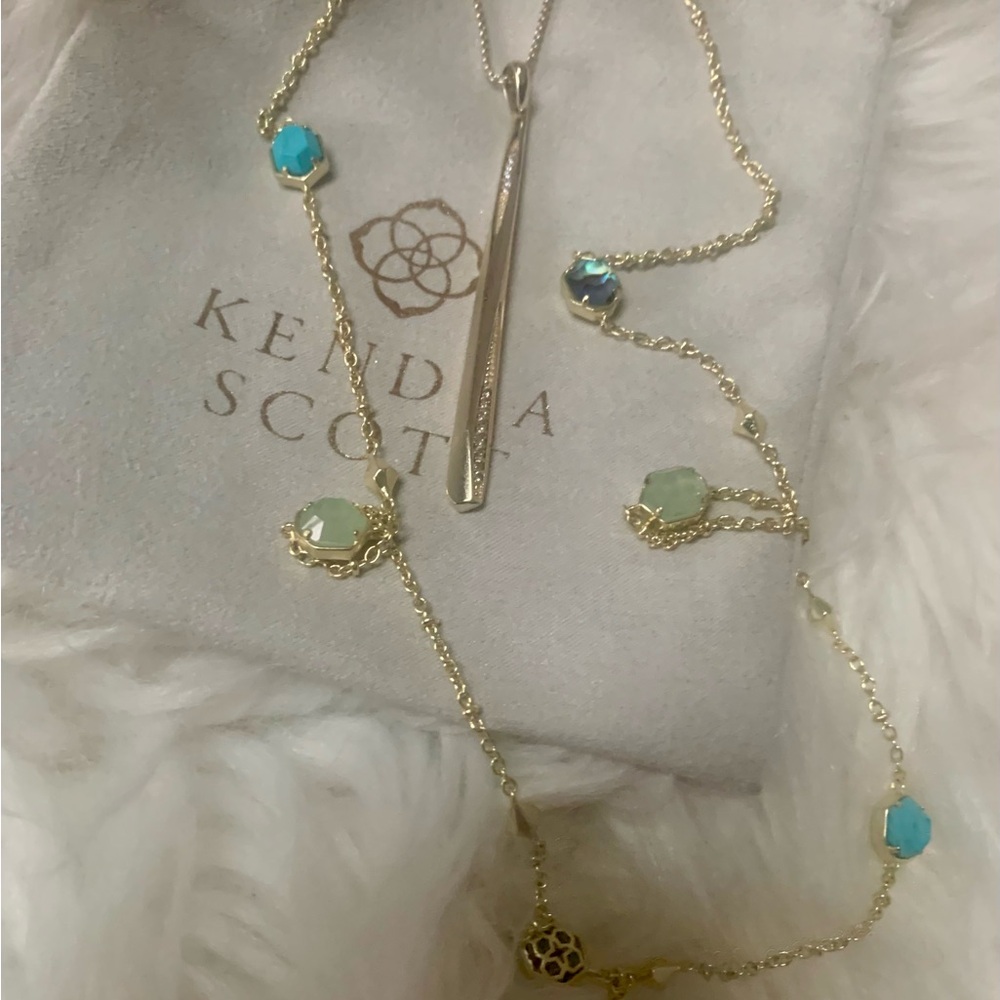 Kendra Scott Set of Two Layering Necklaces